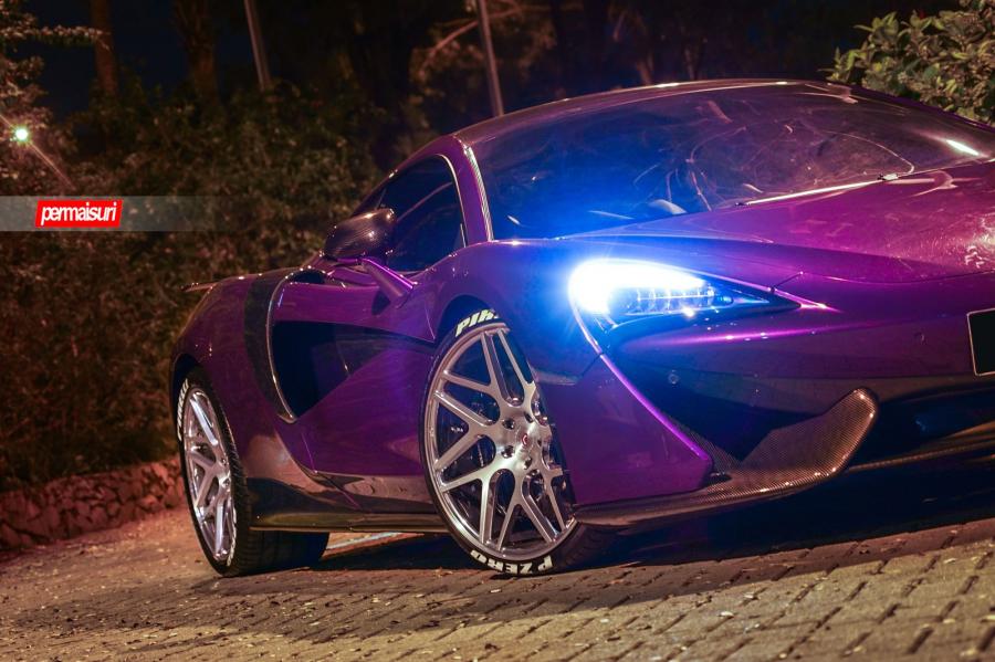 Детали экстерьера McLaren 570S on Vossen Wheels (VPS-315T) 2017 года  (фото 2 из 15)